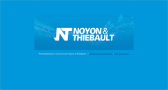 Desktop Screenshot of noyon-thiebault.fr